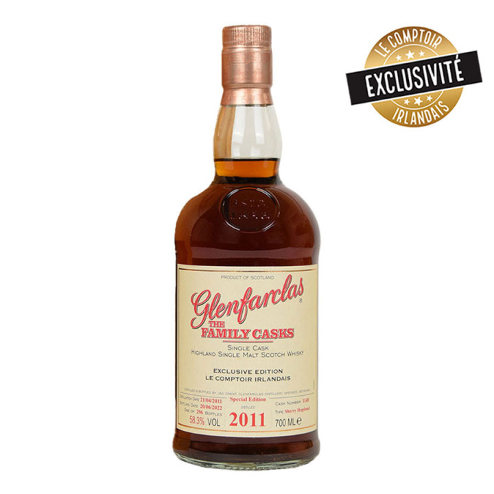 Glenfarclas 2011 Family Cask 1148 70cl 58.3°