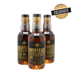 Coffret Dégustation Aberfeldy 12, 16, 21 ans 3x20cl 40°