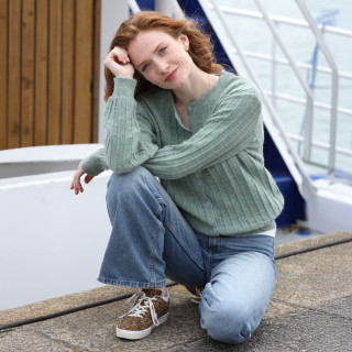 Cardigan Leila Vert Out Of Ireland