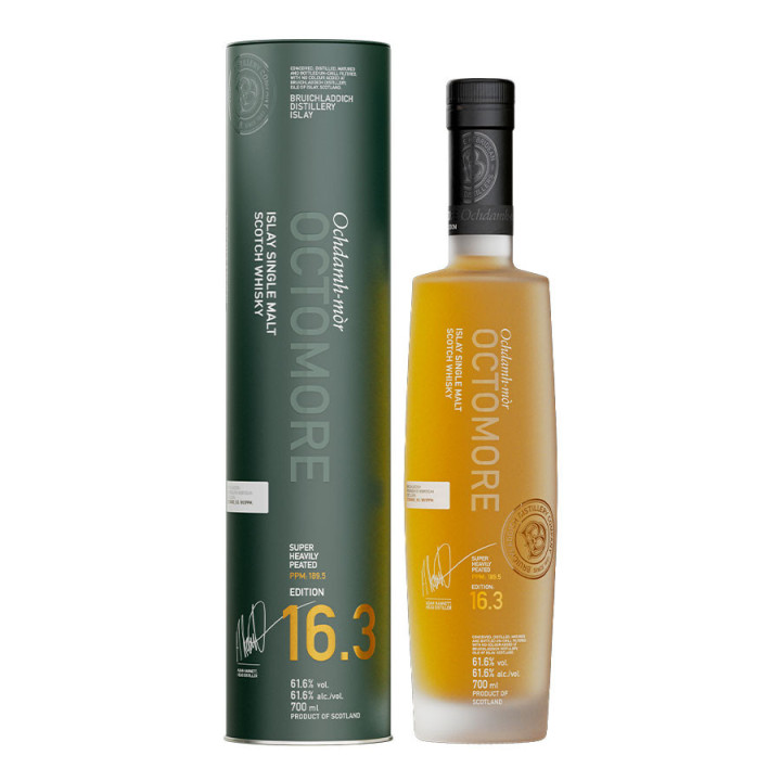 Octomore 16.3 70cl 61.6°