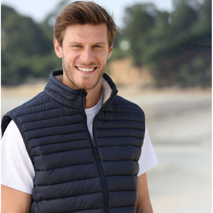Out Of Ireland Navy Sleeveless Down Jacket
