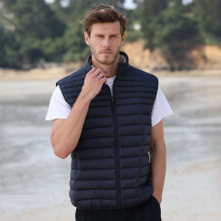 Out Of Ireland Navy Sleeveless Down Jacket
