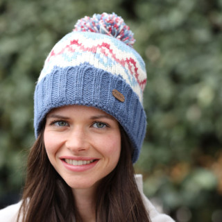 Bonnet Jordan Pompon Denim Kusan