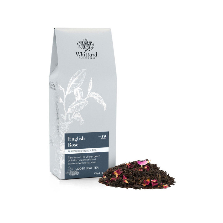 Thé Noir en Vrac English Rose Whittard of Chelsea 100g - Recharge