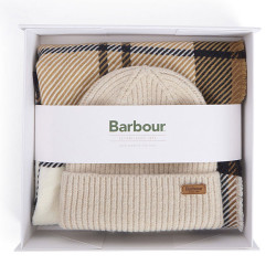 Coffret Bonnet Et Echarpe Pendle Hessian Barbour Coffret Bonnet Et Echarpe Pendle Hessian Barbour