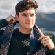 John Hanly Extra-long Lambswool Scarf