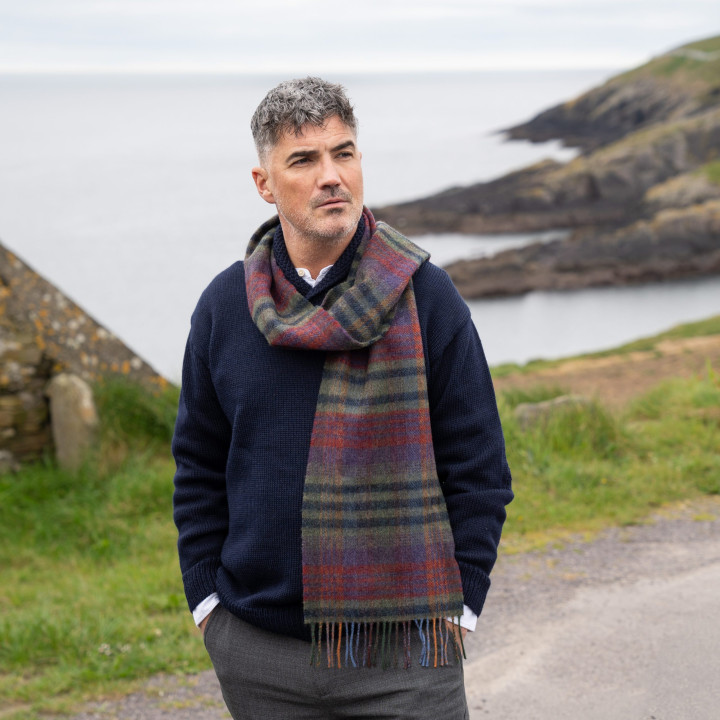 Echarpe Laine Lambswool Maxi-longue John Hanly