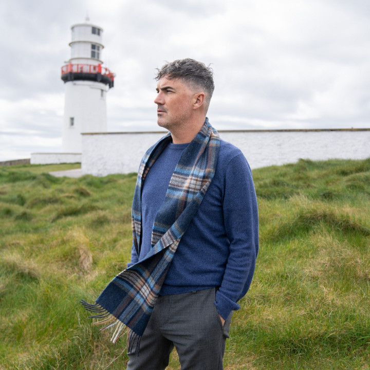 Echarpe Laine Lambswool Maxi-longue John Hanly