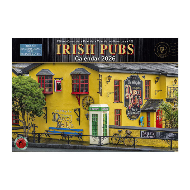 Calendrier 21x29.7cm irish pubs 2026