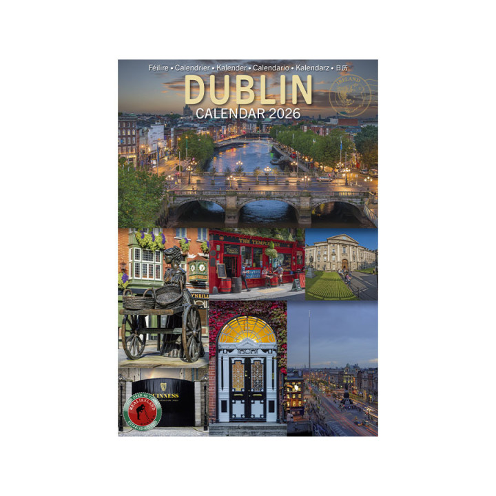 Calendrier 21x14.5cm dublin 2026