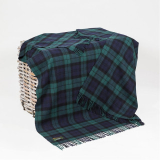 Plaid lambswool 180 x130 cm john hanly