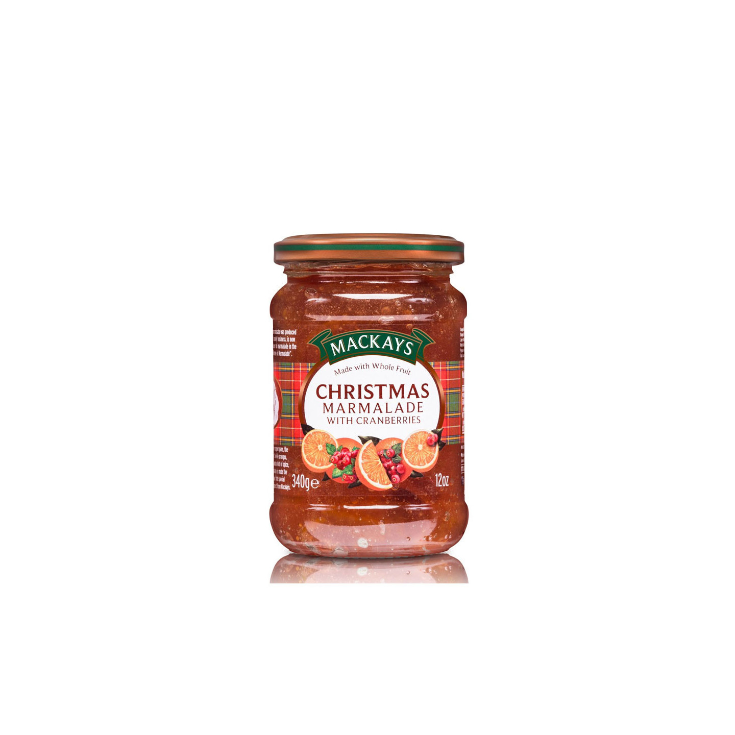 Marmelade de Noël Mackays 340g 