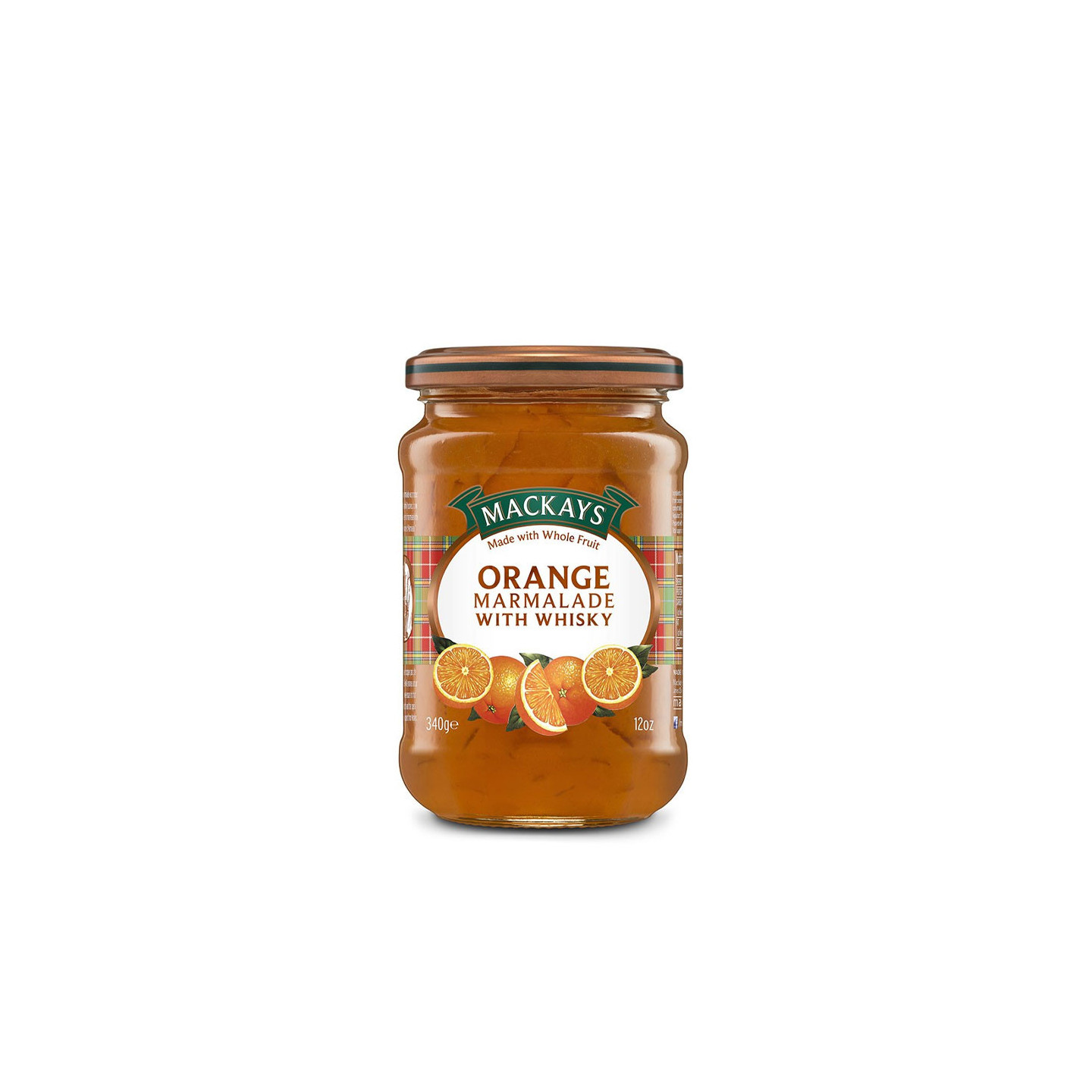 Orange and Whisky Marmelade Mackays 340g
