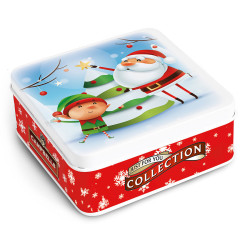Campbell's Santa & Elves Metal Tin 90g Campbell's Santa & Elves Metal Tin 90g