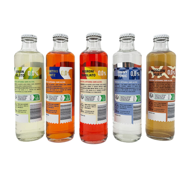 MOCKTAIL GINNY TONIC 0% 25CL