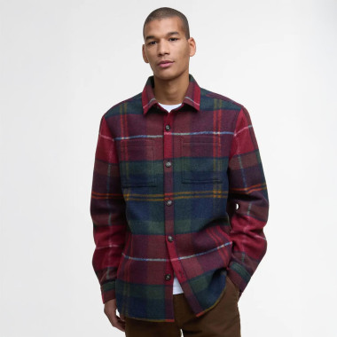 Surchemise Chapter Check Winterberry Tartan Barbour