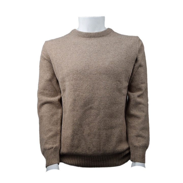 Celtic Alliance Taupe Round Neck Sweater 80/20