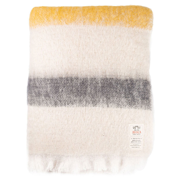 Avoca Large Model Mohair Throw
