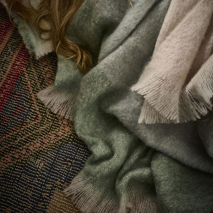 Plaid Mohair Grand Modèle Avoca