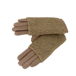 Out Of Ireland Brown Suzie gloves with mittens
