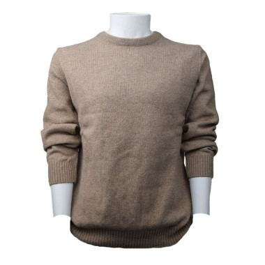 Celtic Alliance Taupe Round Neck Sweater 80/20