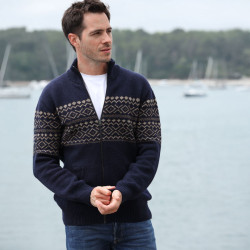 Gilet Zippé Louis Navy Out Of Ireland Gilet Zippé Louis Navy Out Of Ireland