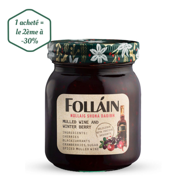 Confiture de Fruits Rouges à base de Porto Folláin 350g