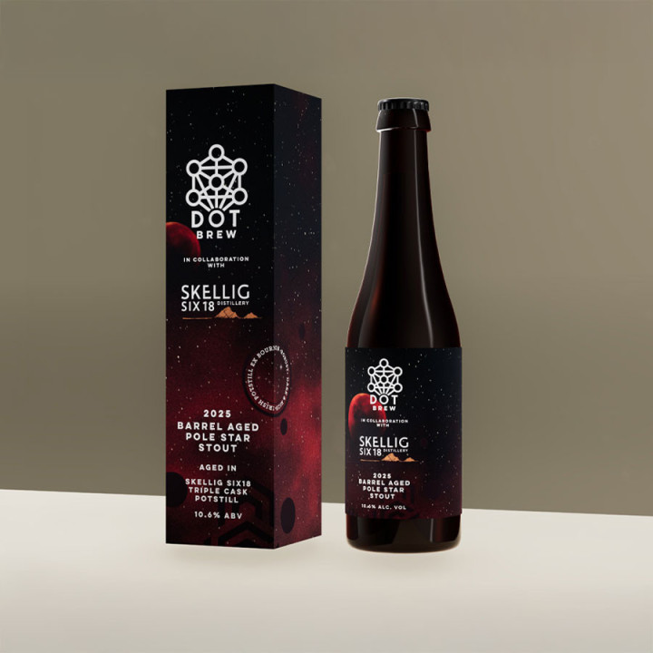 Dot Brew Pole Star Stout Barrel Aged Skellig Six18 33cl 10,6°