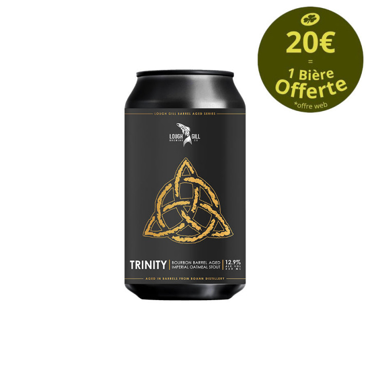 Lough Gill Trinity Bourbon Barrel Aged Imperial Stout 33cl 12.9°