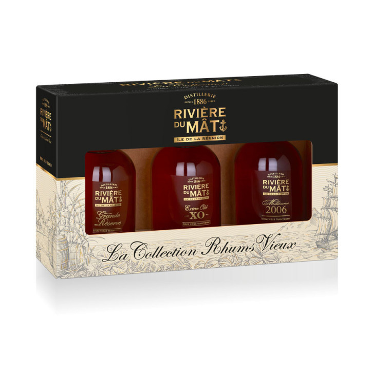 Riviere du Mat Coffret 3x20cl 43°