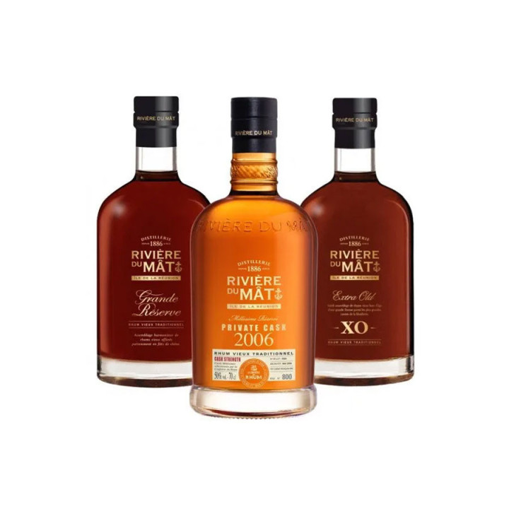 Riviere du Mat Coffret 3x20cl 43°