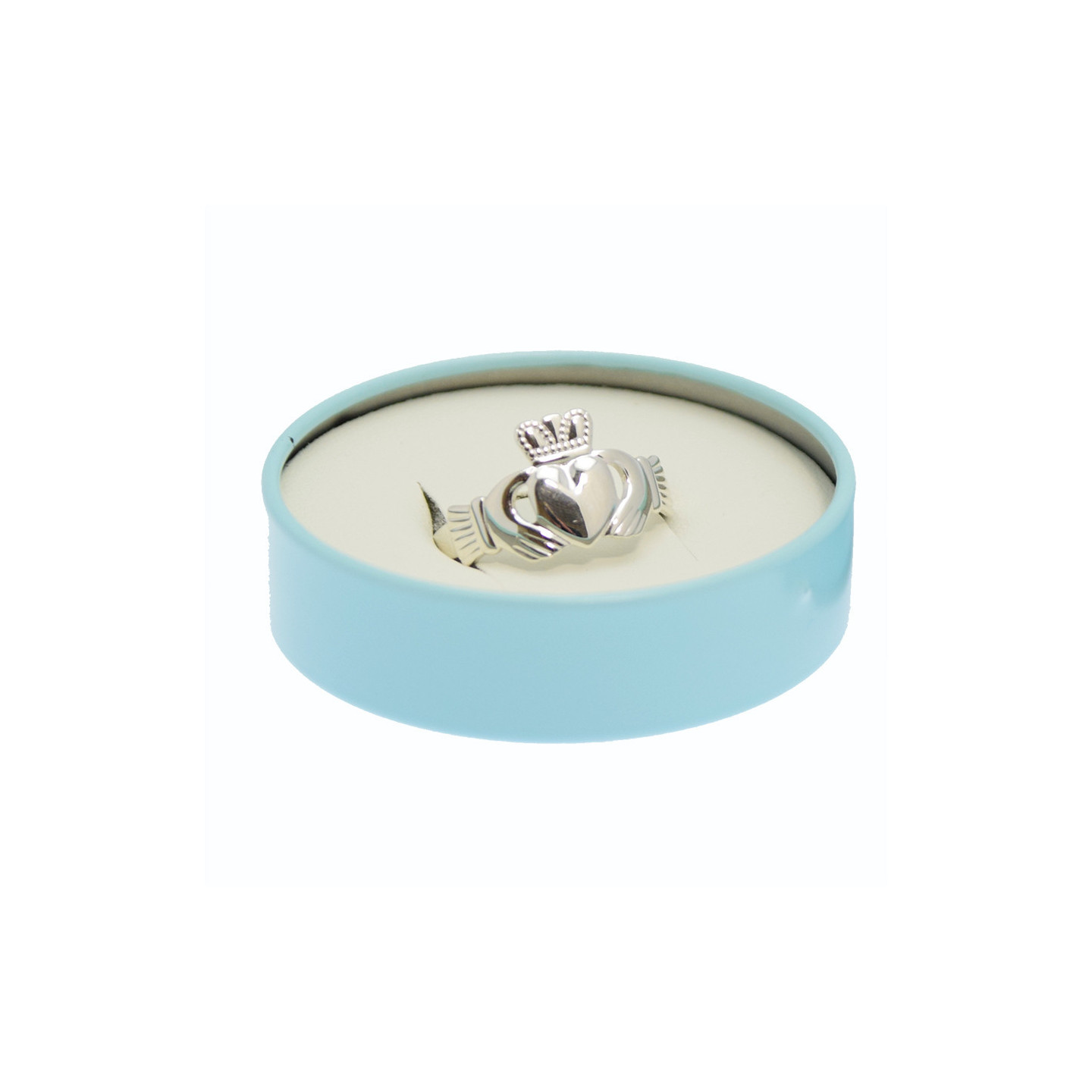 Bague Argent Claddagh Femme
