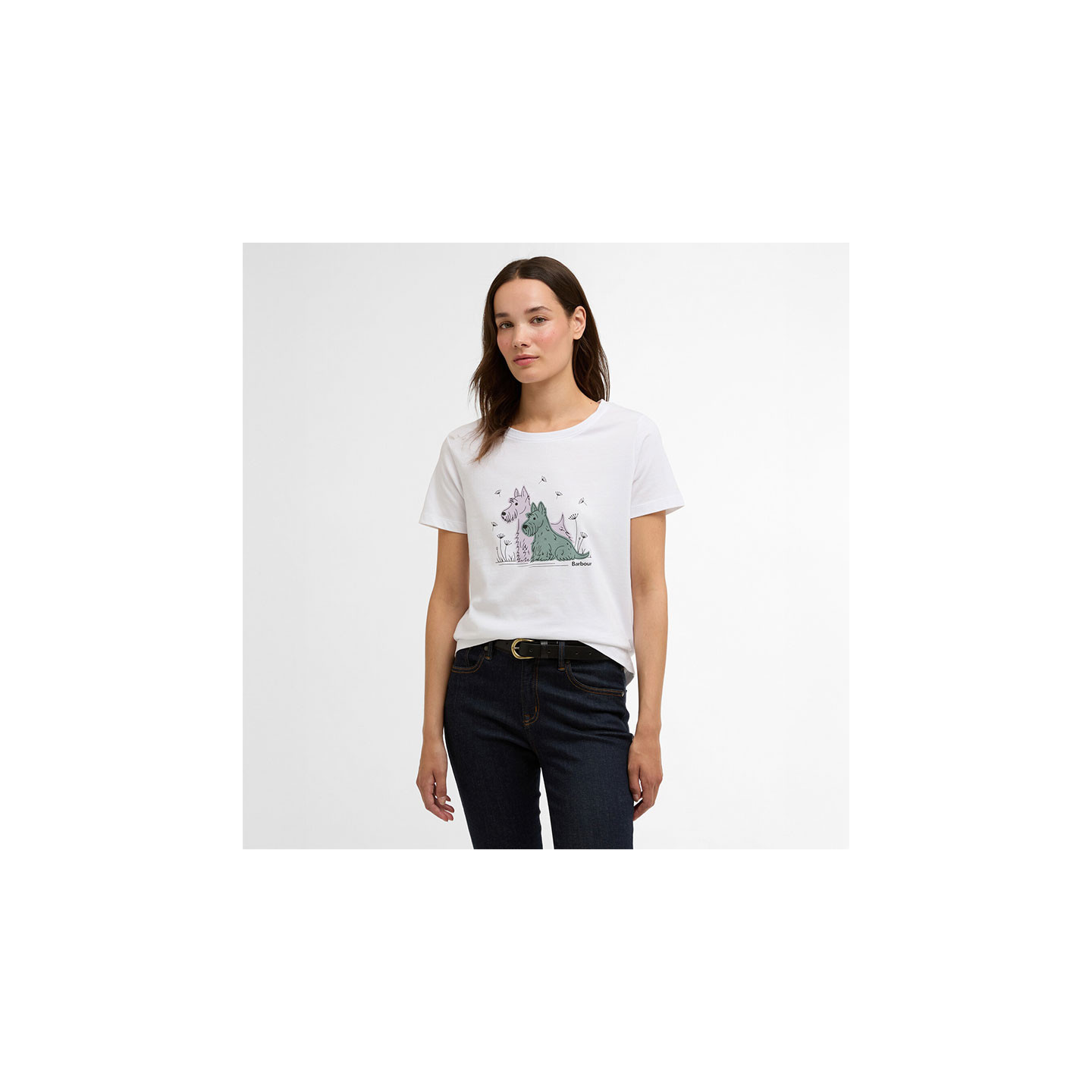 Barbour White Clover T-Shirt