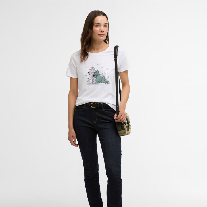 Barbour White Clover T-Shirt