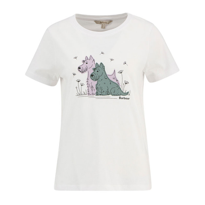 Barbour White Clover T-Shirt