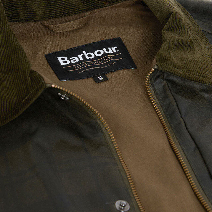 Veste Huilée Tartan Ambleside Barbour