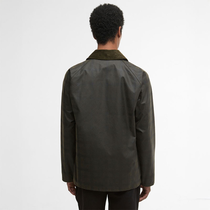 Veste Huilée Tartan Ambleside Barbour