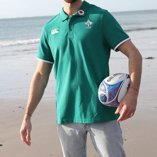 Canterbury Team Ireland Polo Green & White