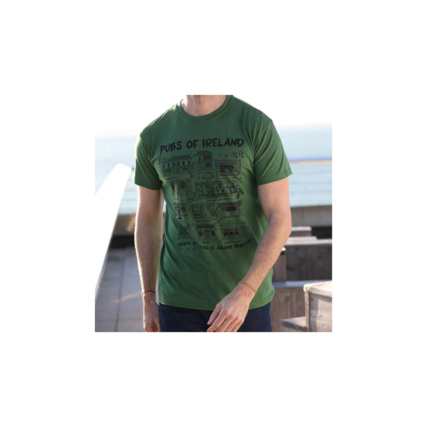 T-shirt Ireland Pubs Of Ireland Sage