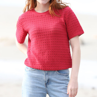 Pull Manches Courtes Mila Rouge Out Of Ireland