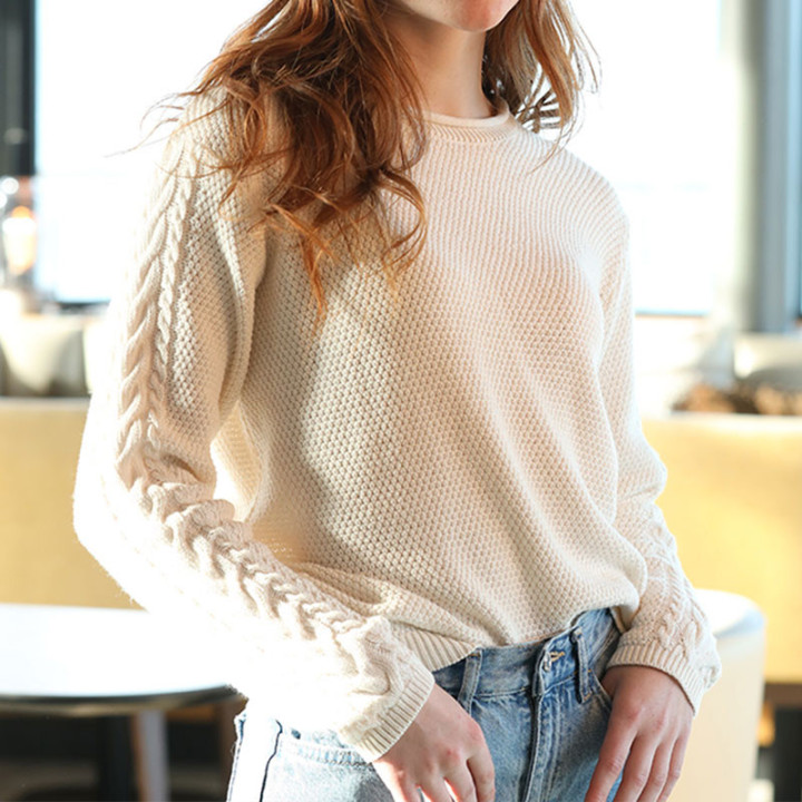 Out Of Ireland Anna Ecru Sweater