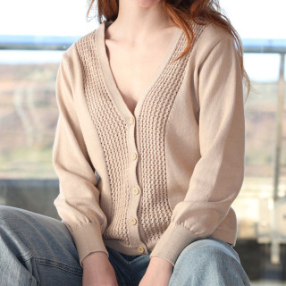 Out Of Ireland Cardigan Lea Beige