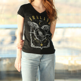 Viking Wings BlackT-shirt