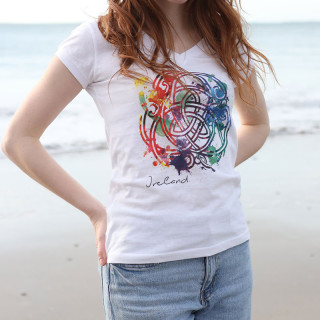 T-Shirt Celtique Blanc