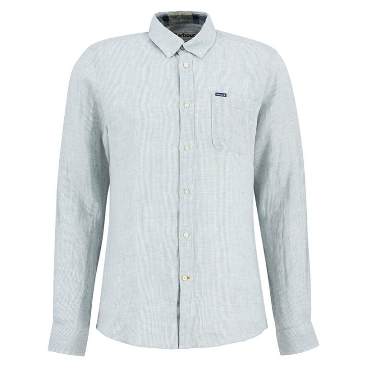 Chemise Linton Slate Barbour