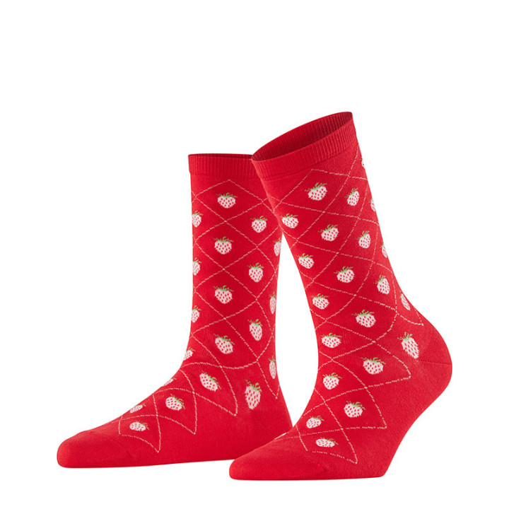 Strawberry Women's Socks by So Burlington