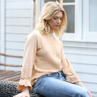 Out Of Ireland Enya Beige Blouse