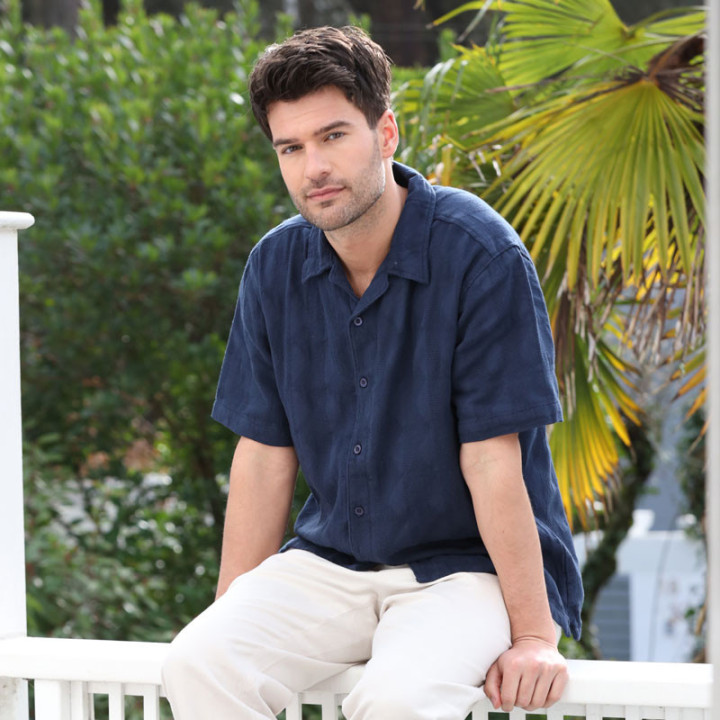 Out Of Ireland Flavio Navy Shirt