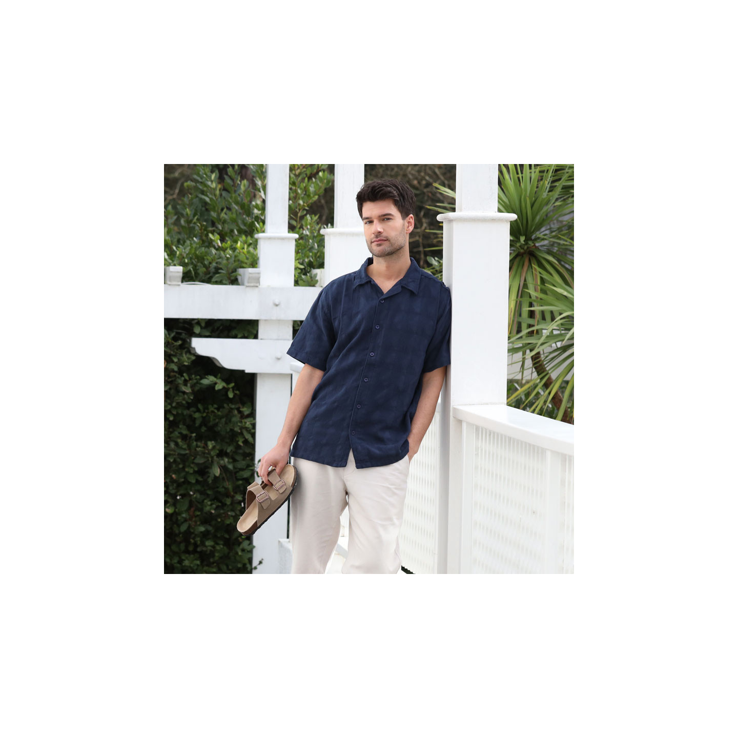 Out Of Ireland Flavio Navy Shirt