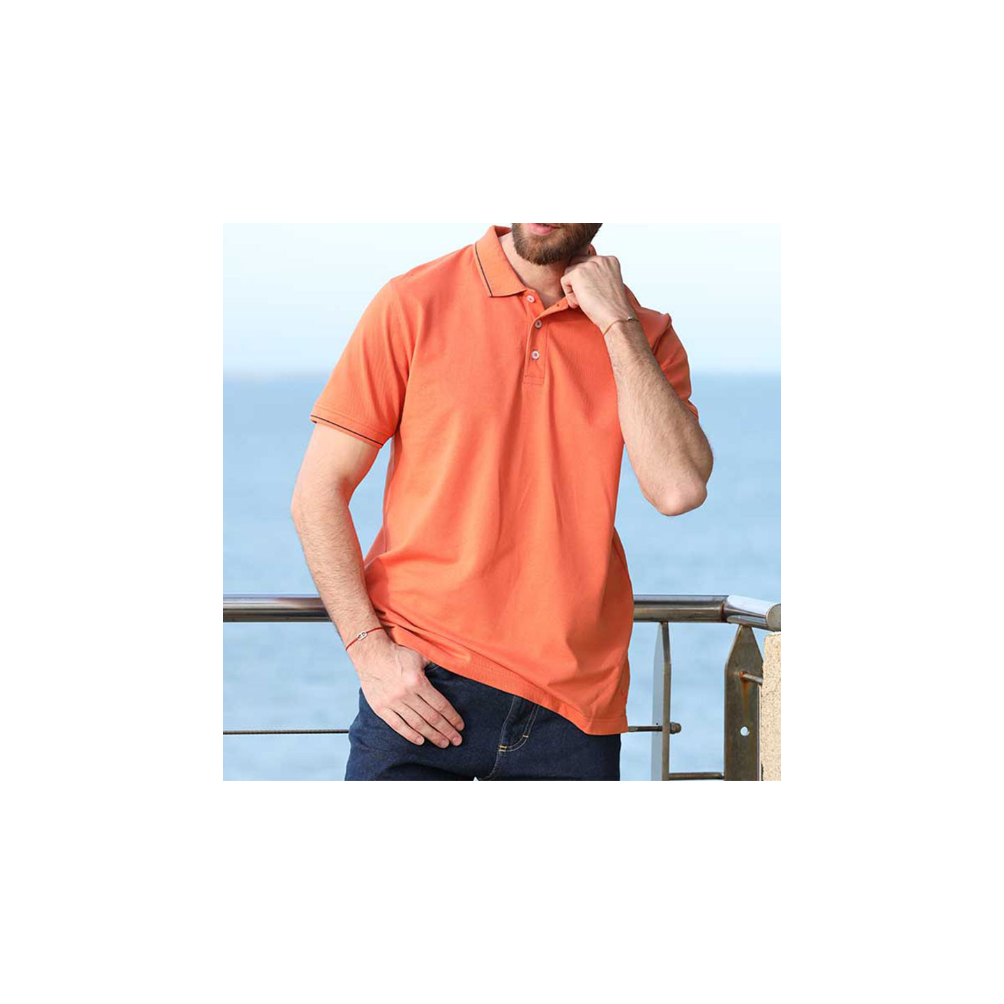 Out Of Ireland Aaron Orange Shirt